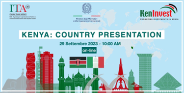 Farnesina: Country Presentation Kenya