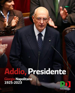 Morte del Presidente emerito Giorgio Napolitano, il cordoglio del senatore del Partito democratico Francesco Giacobbe (ripartizione Africa-Asia-Oceania-Antartide)