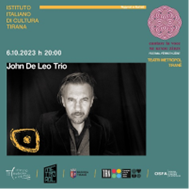 Albania, John De Leo Trio al Festival di Tirana “Cantare la voce”  (6 ottobre)