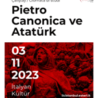 “Pietro Canonica e Atatürk. La presenza italiana nei primi anni della Repubblica di Turchia” : il 3 novembre Giornata di studio al Teatro Casa d’Italia di Istanbul