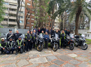 Uruguay, partita dall’Ambasciata italiana a Montevideo la missione sudamericana di “MotoForPeace”