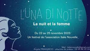 Francia, “La nuit e la femme” al Festival “Italie Nouvelle” di Parigi (23-25 novembre)