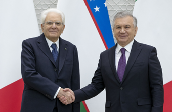 Il Presidente Mattarella in visita ufficiale nella Repubblica dell’Uzbekistan