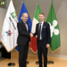 Consiglio regionale della Lombardia: il presidente Romani incontra il console generale della Svizzera Lazzarotto
