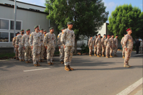 Gibuti, avvicendamento della componente Force Protection