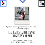 L’Accademia di Tango di Genova al Museo Nazionale dell’Emigrazione Italiana