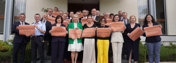 Nicola Carè (Pd): Ho aderito a Canberra alla campagna #OrangetheWorld per promuovere l’azione contro la violenza di genere