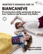 Belgio, Istituto Italiano di Cultura di Bruxelles: il 9 gennaio la presentazione del balletto “Biancaneve”