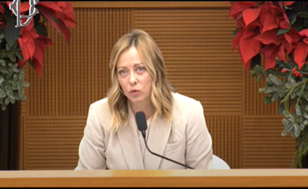 Conferenza di fine anno del Premier Meloni, fra i temi trattati i conflitti in Medio Oriente e in Ucraina, il Patto di Stabilità, il Mes e la riforma costituzionale del premierato