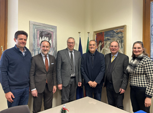 Consiglio regionale Friuli Venezia Giulia:  il presidente  Bordin incontra José Zanella, Agente Consolare onorario d’Italia a Santa Maria (Rio Grande do Sul, Brasile)