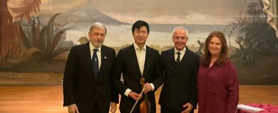 Francia – Italia: il Premio Paganini torna all’Ambasciata d’Italia a Parigi per presentare il concerto al Louvre del vincitore della 57^ edizione del concorso internazionale