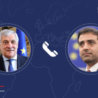 Italia-Francia, colloquio telefonico del Ministro degli Esteri Tajani con il Ministro Séjourné