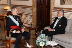 Spagna, l’Ambasciatore Buccino Grimaldi presenta le Lettere Credenziali al Re Filippo VI