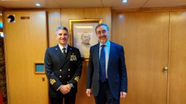 Norvegia, l’Ambasciatore d’Italia a Oslo Stefano Nicoletti ha visitato la portaerei “Garibaldi” che insieme alla nave “San Giorgio” è impegnata nell’esercitazione Nordic Response 2024