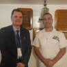 Fabio Porta (Pd- ripartizione America Meridionale) a Buenos Aires in occasione dell’arrivo dell’Amerigo Vespucci