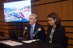 Il Direttore Generale per gli Italiani all’Esterno Luigi Vignali ha presentato al Centro Cultural Kirchner di Buenos Aires il Progetto “Turismo delle radici”