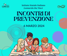 Il 6 marzo l’ultimo appuntamento con “Incontri di prevenzione”, un’iniziativa dedicata al benessere psico-fisico degli adolescenti promossa dal Comites di Parigi e dall’Associazione Psicologi Italiani in Francia