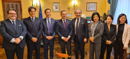 Il Prefetto di Potenza Campanaro incontra l’Ambasciatore del Vietnam Hai Hung