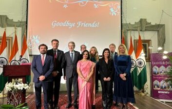 Serata di commiato dell’Ambasciatrice indiana Neena Malhotra