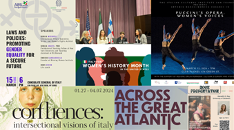 Stati Uniti, eventi dell’Ambasciata d’Italia a Washington e della rete consolare per celebrare la Giornata internazionale della donna e il mese dedicato alla storia delle donne negli USA