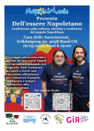 Svizzera, “Dell’essere napoletano” : alla Casa delle Associazioni di Basilea conferenza su cultura, identità e tradizione del popolo napoletano  (16 marzo)