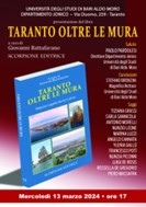 “Taranto oltre le mura”, un libro a più voci curato da Giovanni Battafarano
