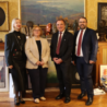 La Società Dante Alighieri guarda a Est: il Segretario generale Masi ha accolto una delegazione dell’Università MSLU guidata dalla Rettrice Irina Kraeva.