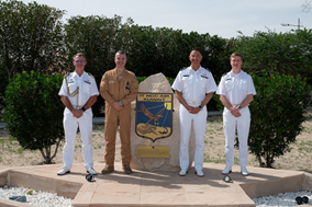 Il Force Commander dell’operazione AGENOR Gilles Colmant visita il contingente italiano presso la base aerea di Ali Al Salem in Kuwait
