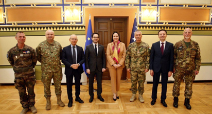 Ambasciatore a Sarajevo Di Ruzza al ricevimento per i militari Eufor: “Impegno italiano a sostegno della stabilità e dell’integrità della Bosnia-Erzegovina, nonché del suo percorso europeo”