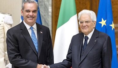 Il Presidente Mattarella ha ricevuto al Quirinale il Presidente della Repubblica Dominicana Luis Rodolfo Abinader