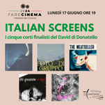 Belgio, Italian Screens : all’Istituto Italiano di Cultura di Bruxelles i cinque cortometraggi finalisti ai David di Donatello 2024 (17 giugno)