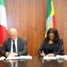 Etiopia, firmato un accordo tra l’Ambasciatore d’Italia Palese e il Ministro delle Finanze Sewasew per potenziare le attività in risposta alla violenza di genere