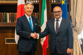 MIC, Sangiuliano riceve il Ministro della Cultura del Giappone Moriyama