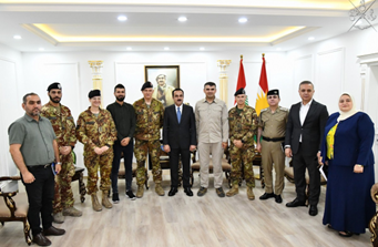 Prima Parthica: il Comandante del contingente italiano in Kurdistan incontra il Governatore di Erbil