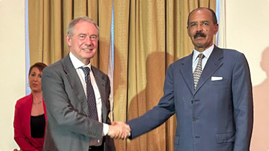 Il Ministro Urso incontra ad Asmara il Presidente Afwerki: “Eritrea paese prioritario per il Piano Mattei”