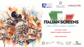 Approda a Beirut la selezione di film Italian Screens