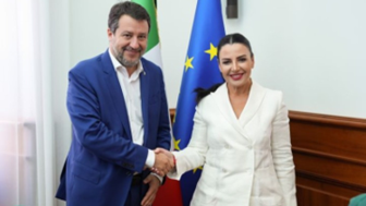 Bilaterale tra il Ministro Salvini e la collega albanese Balluku