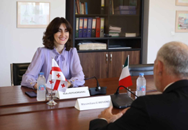 Ambasciata d’Italia a Tbilisi: incontro tra l’Ambasciatore Massimiliano D’Antuono e il Capo della Commissione per l’Integrazione della Georgia all’UE Maka Bochorishvili