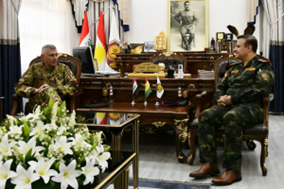 Il Comandante del INCCL incontra il Chief of Staff del Ministero dei Peshmerga