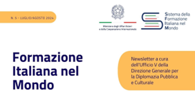 Online il numero di luglio-agosto della Newsletter SFIM (Sistema della Formazione Italiana nel Mondo)