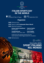 A Praga la prima Giornata dello sport italiano nel mondo