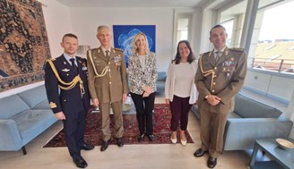 Ambasciata d’Italia a Bratislava, ricevimento di commiato in onore dell’Addetto aggiunto per la Difesa Venturini