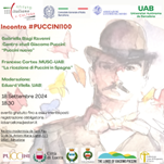 Barcellona, il 18 settembre l’incontro “Puccini100”