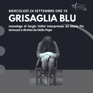 Belgio,  “Grisaglia blu” di Sergio Velitti all’Istituto Italiano di Cultura di Bruxelles (24 settembre)
