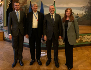 Francia, in Ambasciata a Parigi ricevimento in occasione dell’Incontro Internazionale per la Pace