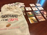 Giochiamo con l’Arte. La Fondazione Cassamarca ha realizzato un gioco per avvicinare i bambini all’arte. Sarà donato a tutte le classi delle scuole primarie in visita a Ca’ Spineda