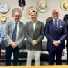 L’Ambasciatore d’Italia a Lima Mazzanti ed il Presidente Esecuti di Acea SpA Ferri hanno Incontrato il Vice Ministro per le Costruzioni e la Sanificazione del Perù Bravo