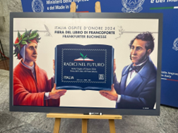 MIMIT: Presentato il francobollo dedicato all’Italia Ospite d’Onore alla Fiera del Libro di Francoforte 2024