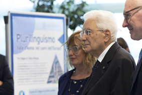 Il Presidente Mattarella ha visitato la nuova sede dell’Università della Valle d’Aosta:  L’edificio europeo va completato per reggere l’urto degli eventi della vita internazionale