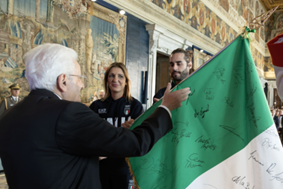 Mattarella : “Eccellente stato di salute dello sport italiano”